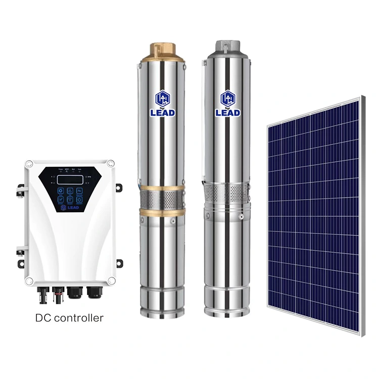 3 -calowa solarna pompa wody z plastikowym wirnikiem